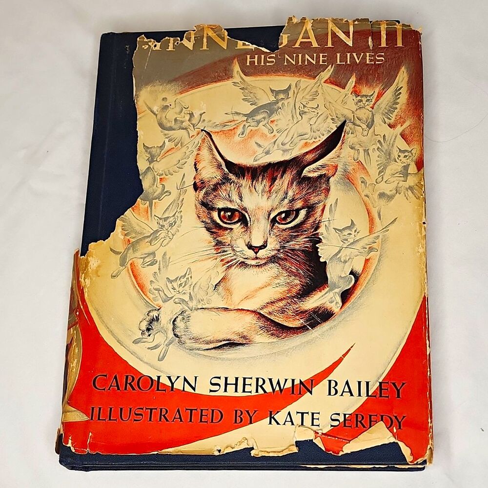 Finnegan II: His Nine Lives by Carolyn Sherwin Bailey Illus Kate Seredy HC